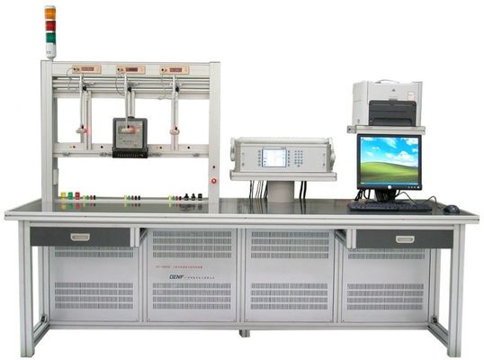 Στάσιμος υψηλός εξοπλισμός δοκιμής ενεργειακών μετρητών ακρίβειας 0.01s τριφασικού