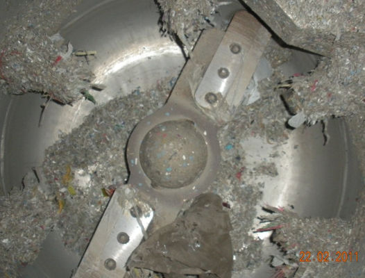 380V ανακύκλωση πλαστικού Agglomerator, τέμνουσα μηχανή ινών