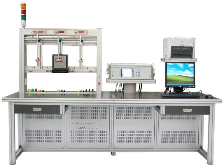 Στάσιμος υψηλός εξοπλισμός δοκιμής ενεργειακών μετρητών ακρίβειας 0.01s τριφασικού