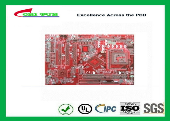 4 πολυστρωματικό PCB FR4 τελειωμένο 1.2MM CNC πινάκων κυκλωμάτων στρώματος και σπάζοντας ετικέττες
