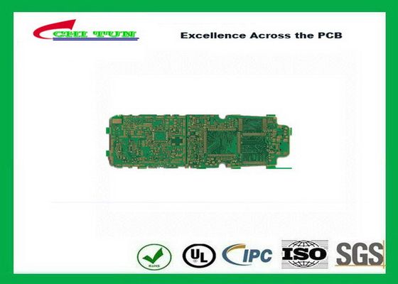 4 πολυστρωματικό PCB FR4 τελειωμένο 1.2MM CNC πινάκων κυκλωμάτων στρώματος και σπάζοντας ετικέττες