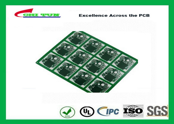 4 πολυστρωματικό PCB FR4 τελειωμένο 1.2MM CNC πινάκων κυκλωμάτων στρώματος και σπάζοντας ετικέττες