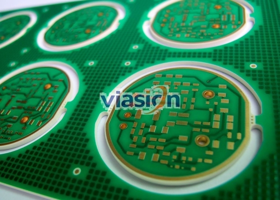 Υψηλό PCB TG 250 Polyimide, 6 RF στρώματα σχεδίου PCB για τον εξοπλισμό δοκιμής ολοκληρωμένου κυκλώματος