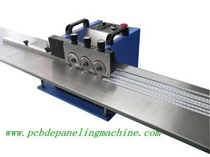 Τρία Β αυλακώνουν τον εξοπλισμό 0.6mm3.0mm PCB Depaneling τεμνουσών μηχανών πάχος