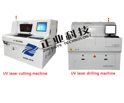 UV μηχανή διατρήσεων λέιζερ CVL/FPC/RF με τον κλειστό έλεγχο με σερβομηχανισμό βρόχων