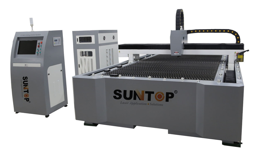 500W CNC βιομηχανικός κόπτης λέιζερ το χάλυβα και Alumnium, που ρυθμίζονται για μέσω του άξονα Ζ