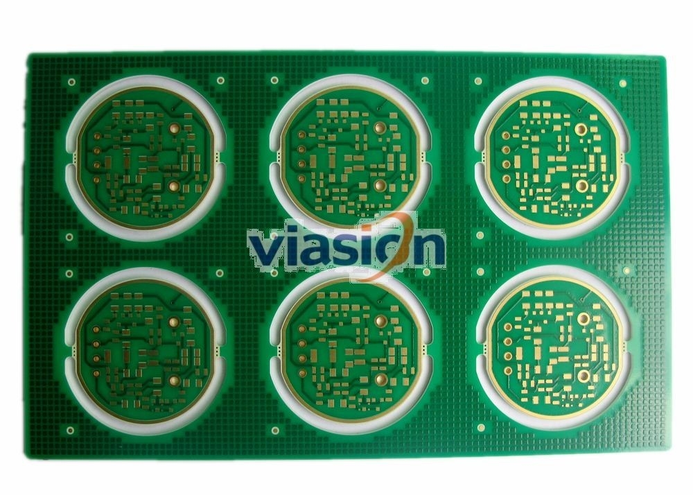 Υψηλό PCB TG 250 Polyimide, 6 RF στρώματα σχεδίου PCB για τον εξοπλισμό δοκιμής ολοκληρωμένου κυκλώματος